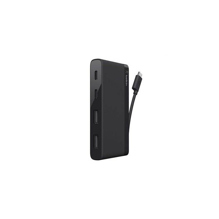 BELKIN MINI HUB A 4 PORTE 2X USB-C E 2X USB-A 3.0 NERO